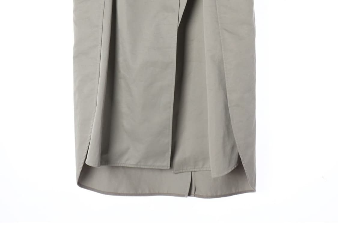 스포트막스 유니크 카라 디테일 코튼 트렌치코트 상품이미지5