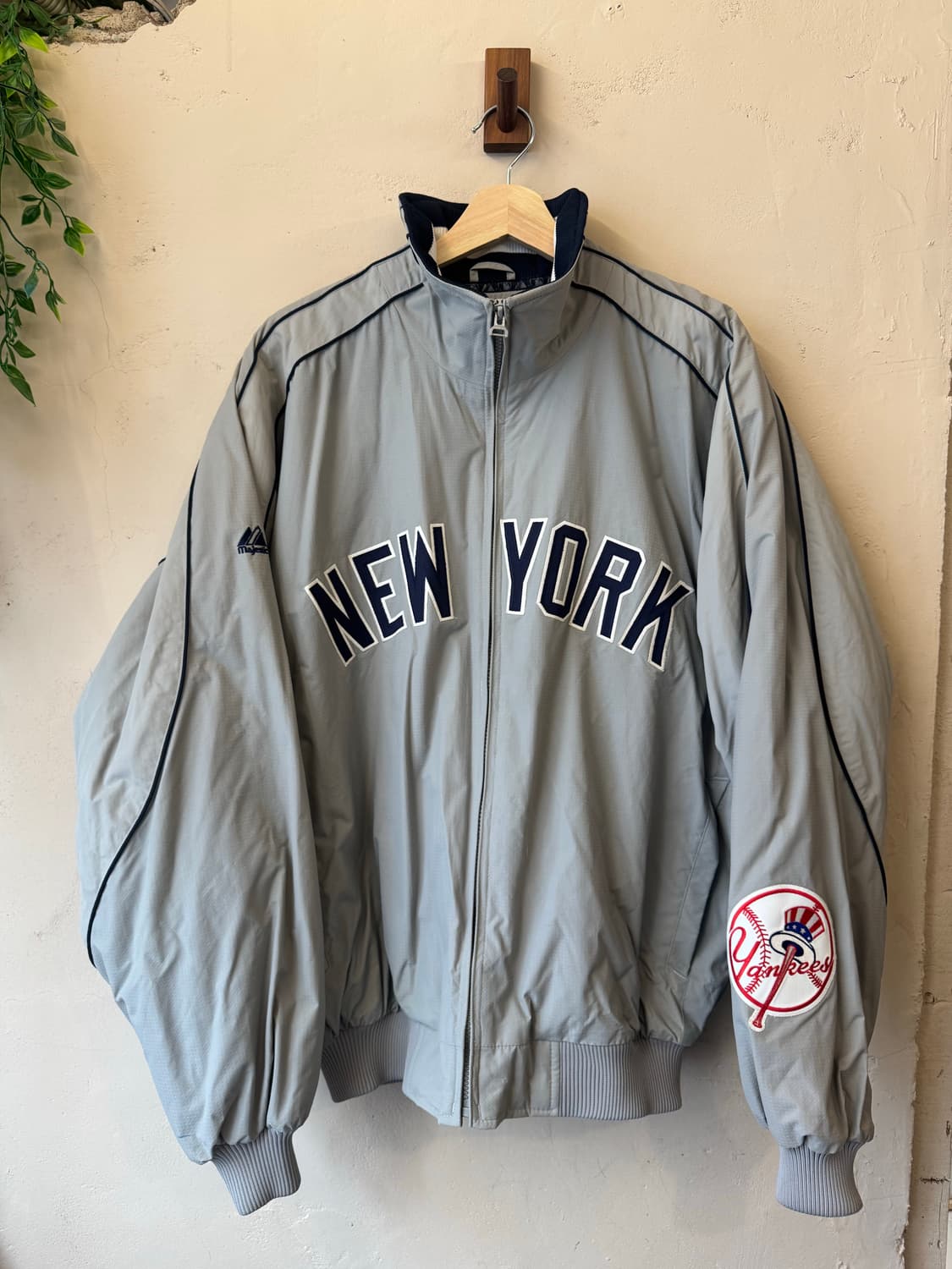 마제스틱 뉴욕 양키스 어웨이 오왼 자켓 L 상품이미지1