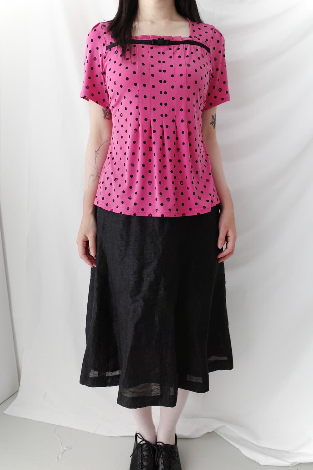 Courreges) logo dot half T  상품이미지5