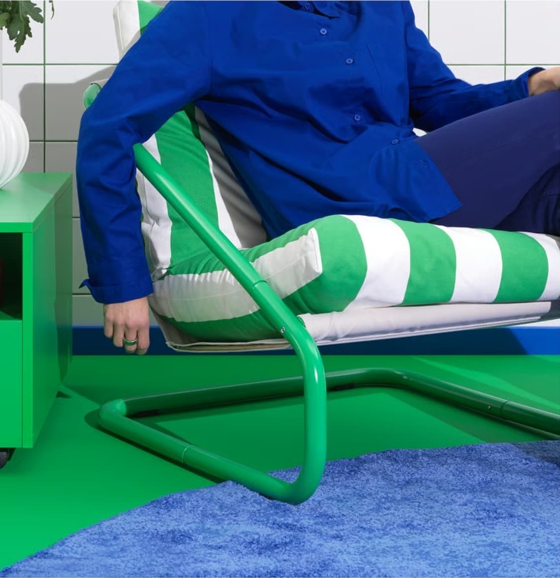 이케아 왼네스타드 스틸 암체어 상품이미지1