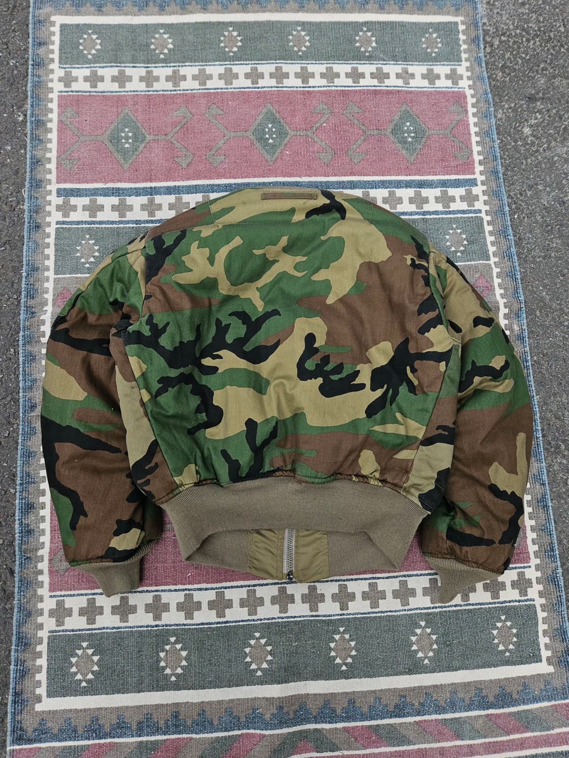 1990's Hope Mfg 우드랜드 MA-1 플라이트 자켓 M 상품이미지2