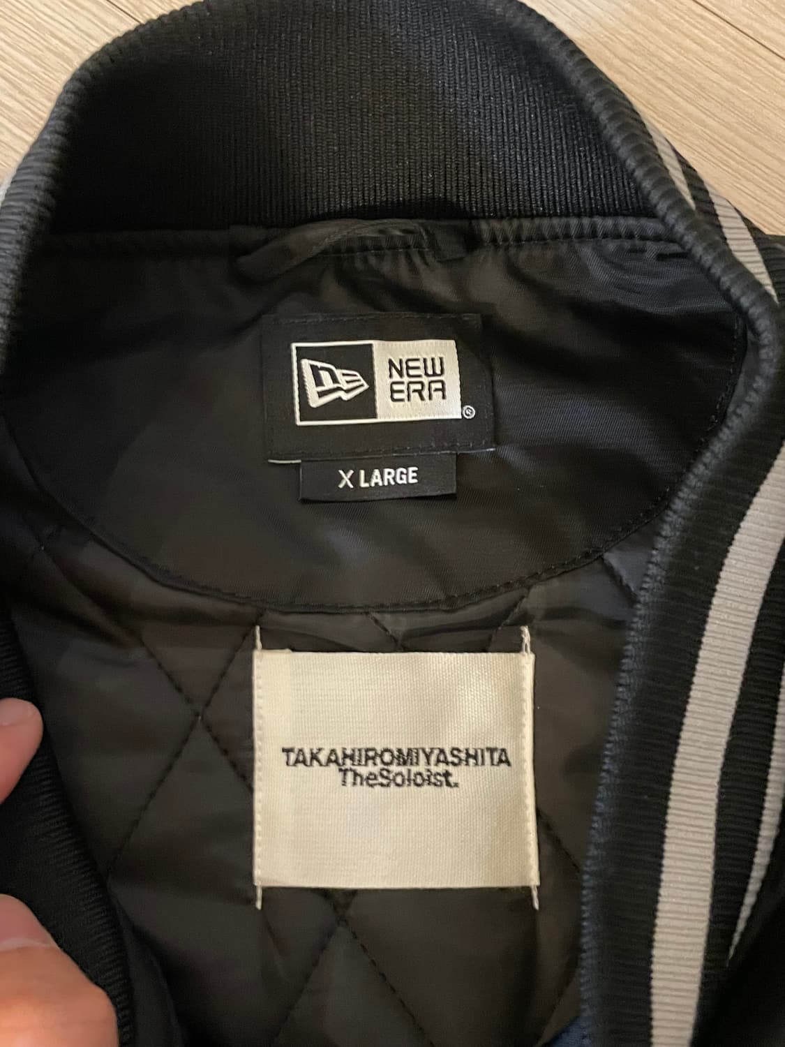 [XL] 솔로이스트 x 뉴에라 바시티 자켓 상품이미지3