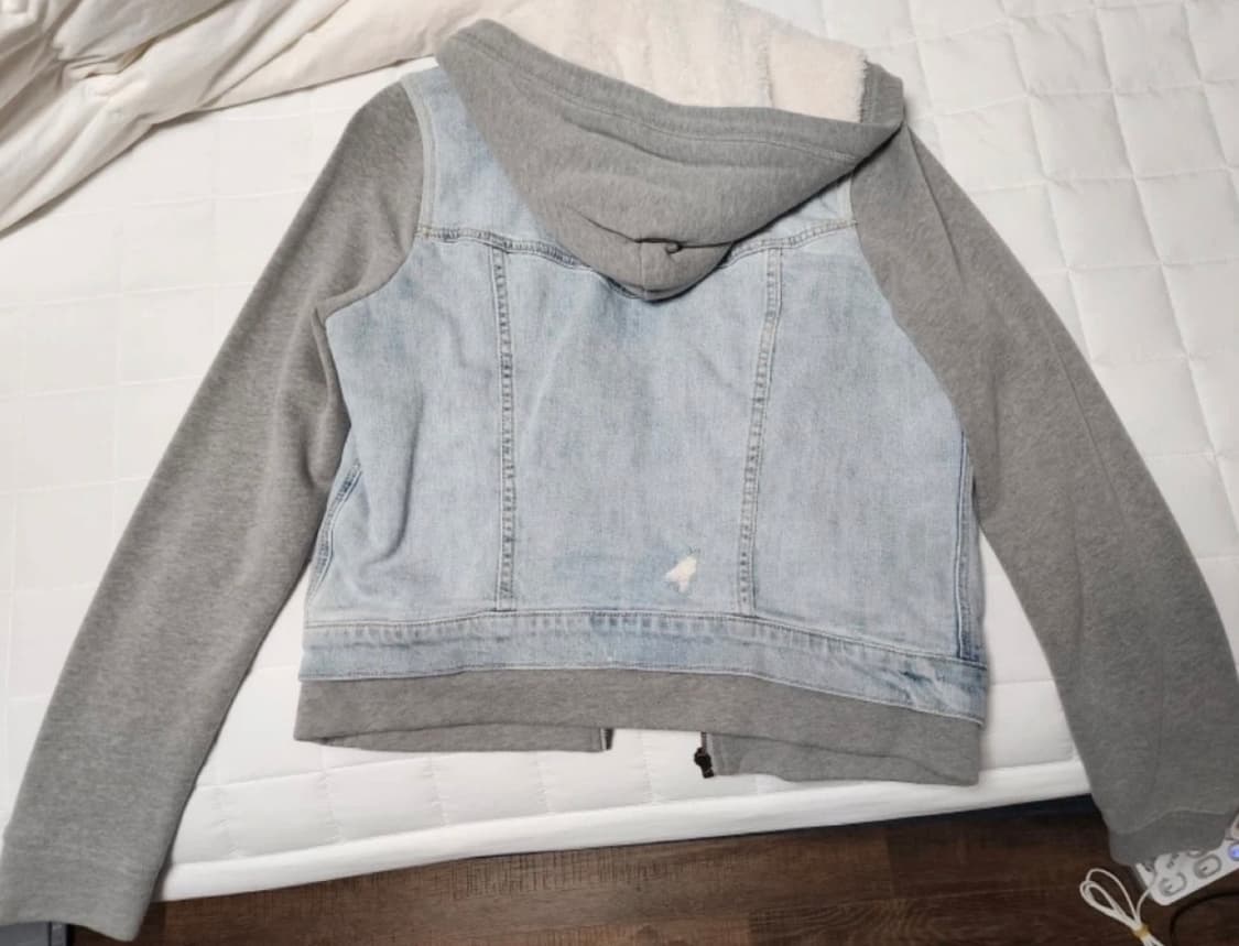 홀리스터 양털 후드 자켓 M 정품 상품이미지3