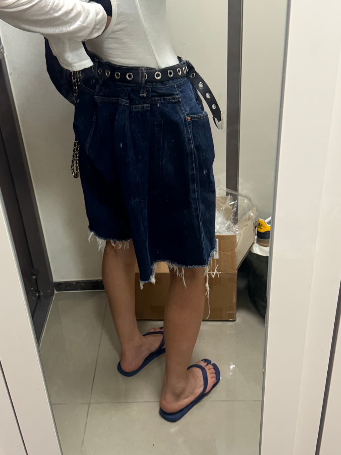 77circa ) 25SS 절개데님 M 상품이미지9