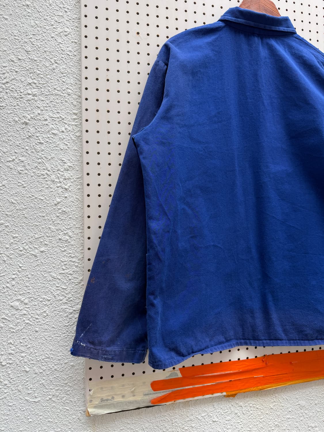 FADED INDIGO BLUE OLD VINTAGE 프렌치워크자켓 상품이미지8