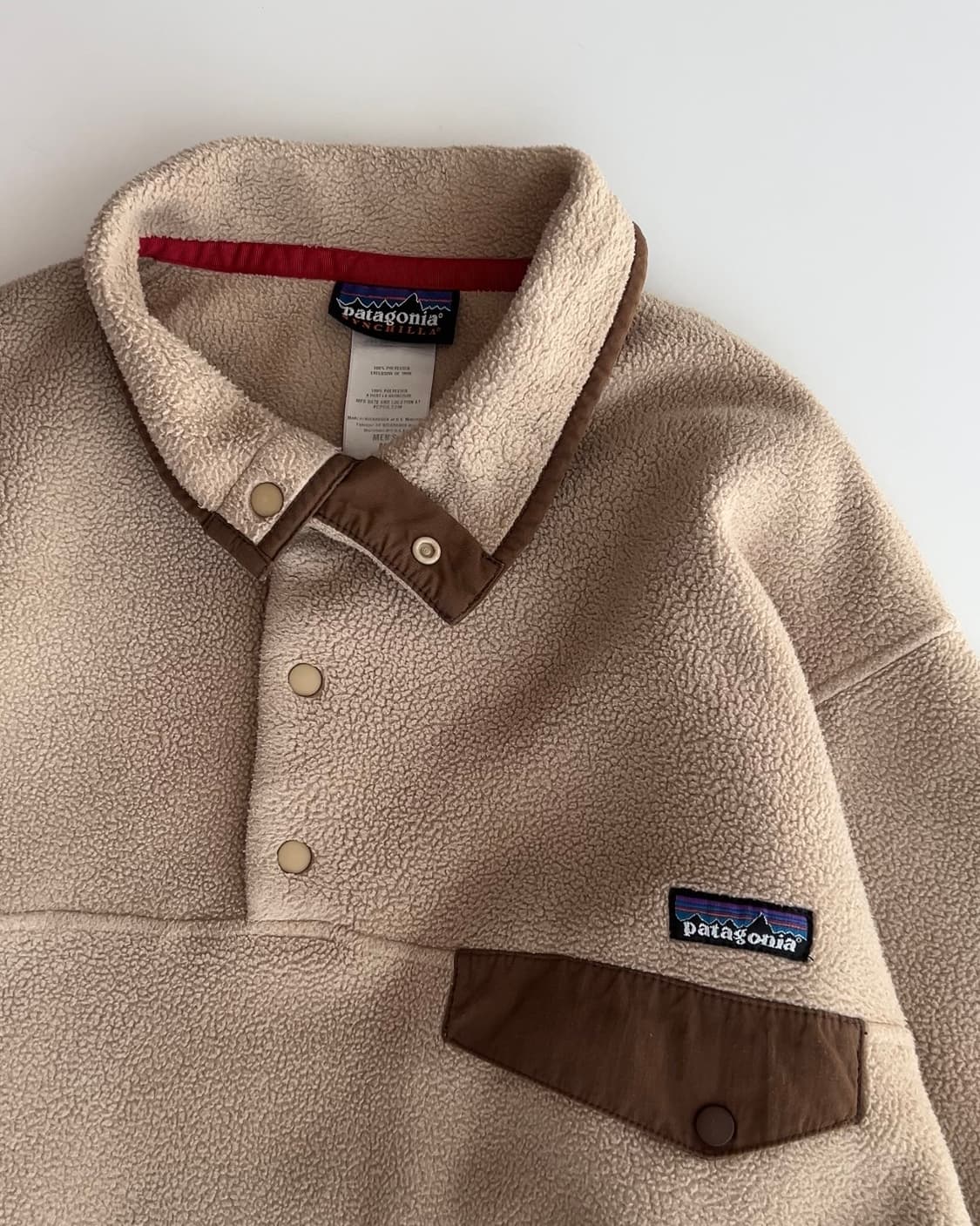 파타고니아 신칠라 스냅 티 플리스 풀오버 M 상품이미지3