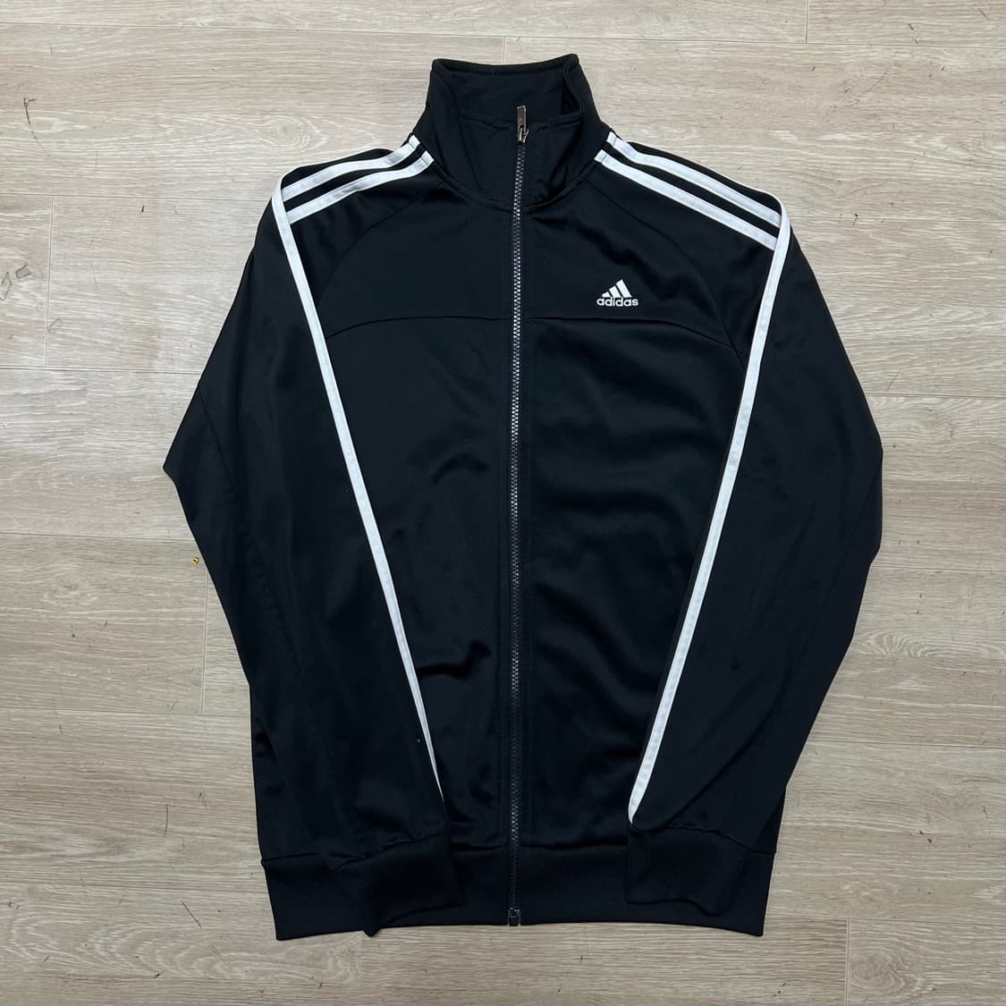 아디다스 사이드라인 삼선 져지 트랙탑 집업자켓 [블랙] M/95 상품이미지1