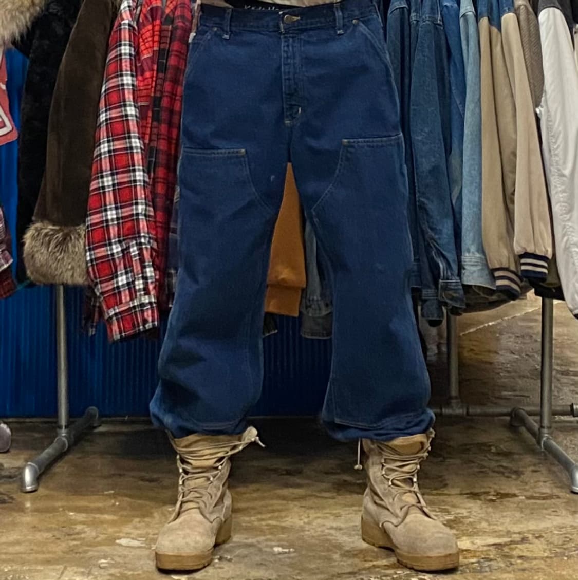 새상품)USA 칼하트 정품 워크 더블니 팬츠 상품이미지1