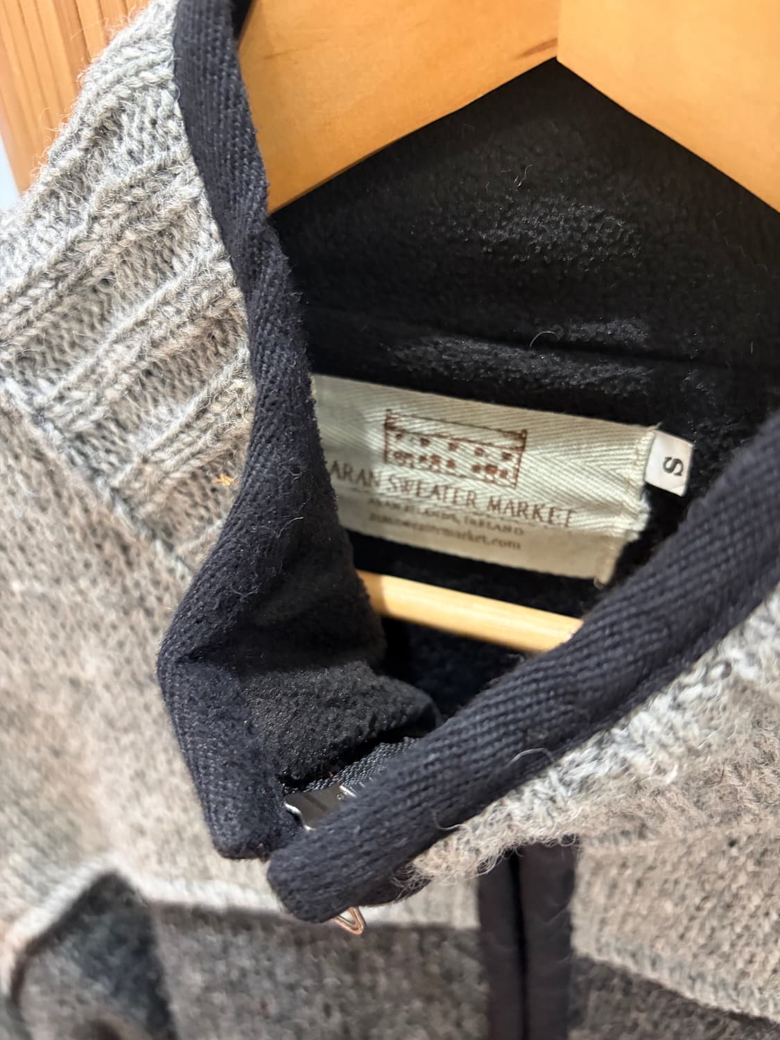ARAN SWEATER MARKET WOOL ZIP UP 상품이미지6