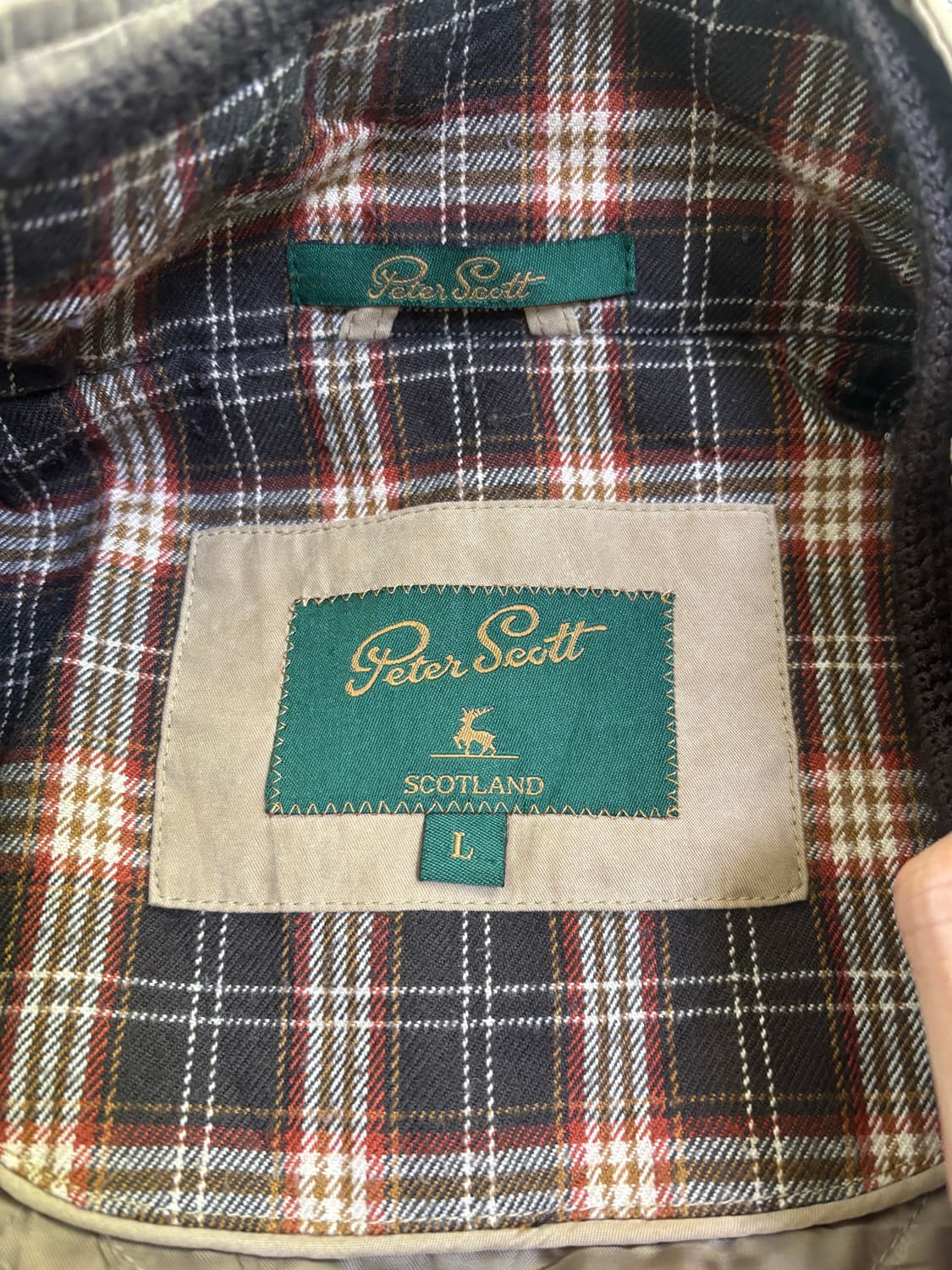 일본판 PETER SCOTT 폴리자켓 사이즈 105-110 상품이미지3