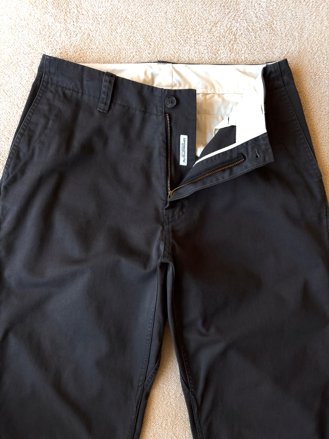 에스피오나지 와이드 오피서 치노팬츠 상품이미지3