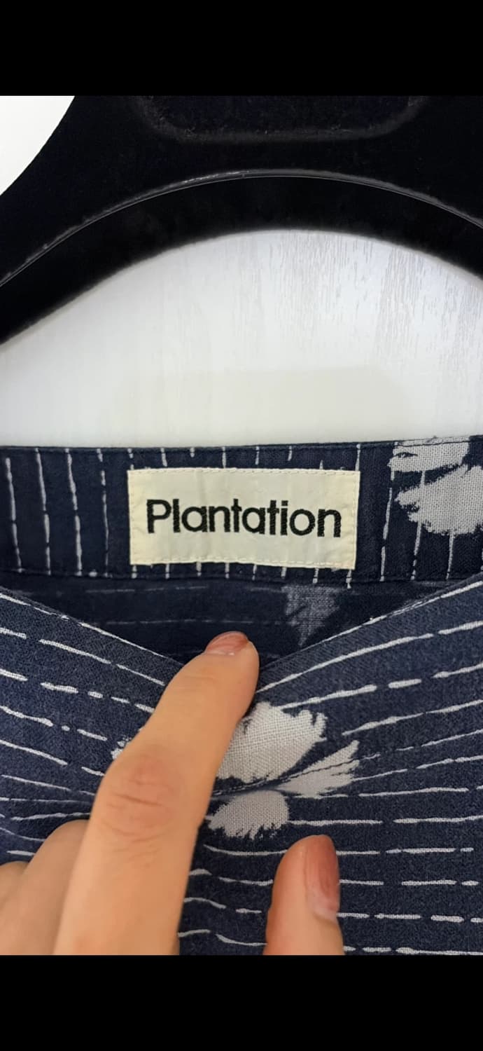 이세이미야케 Plantation 플라워 패턴 상의44-66 상품이미지2