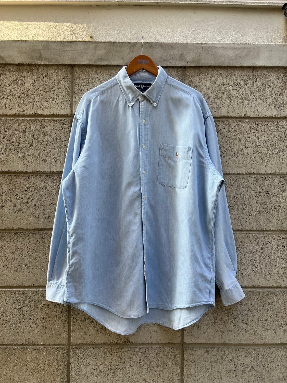 1990s POLO RALPH LAUREN BIG SHIRT 폴로빅셔츠 상품이미지1