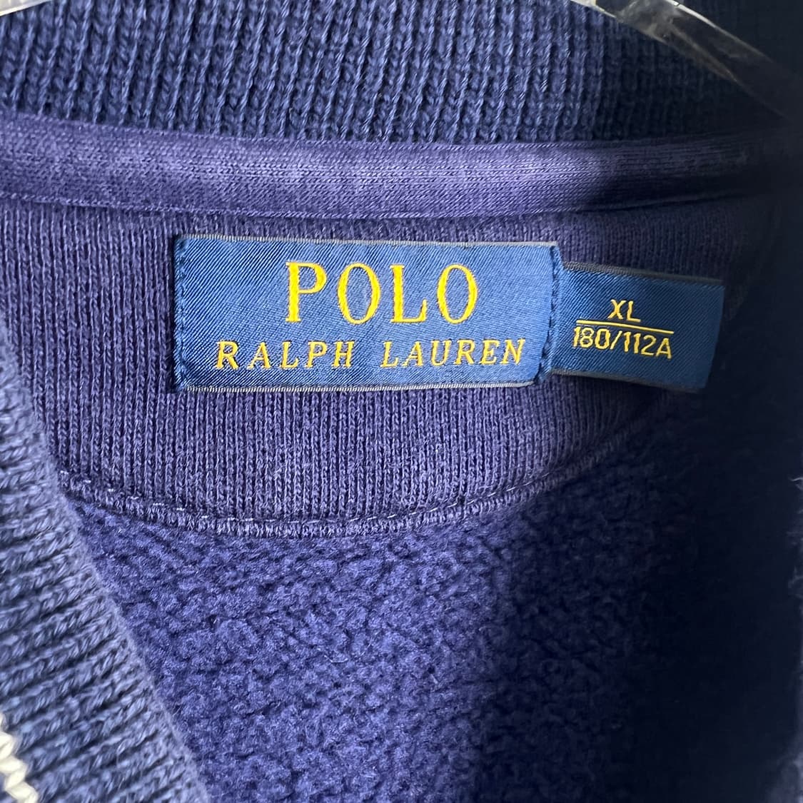 폴로 랄프로렌 RL67 베이스볼 바시티 자켓 XL 상품이미지3