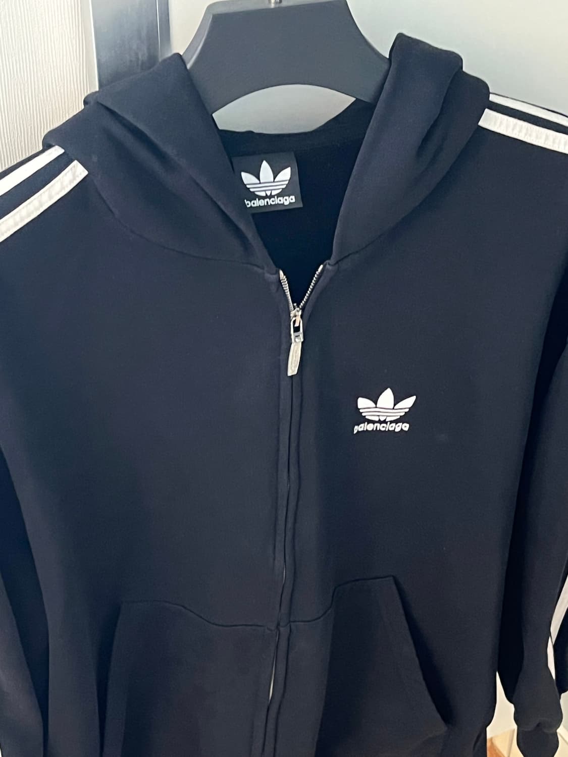 발렌시아가 아디다스 후드집업 S 상품이미지2