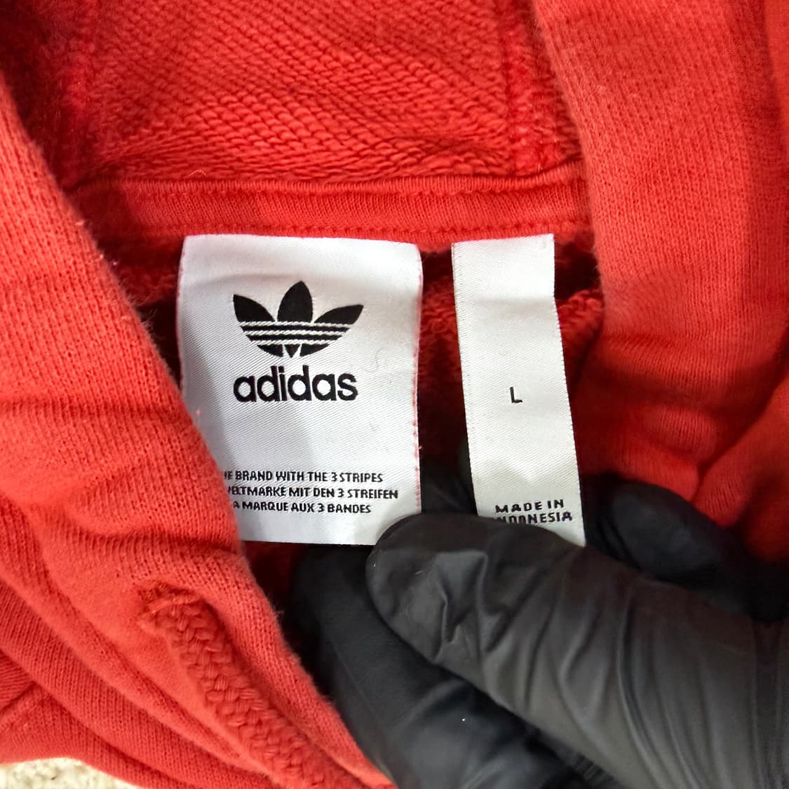 L 아디다스 트레포일 후드티 0129T1 상품이미지3