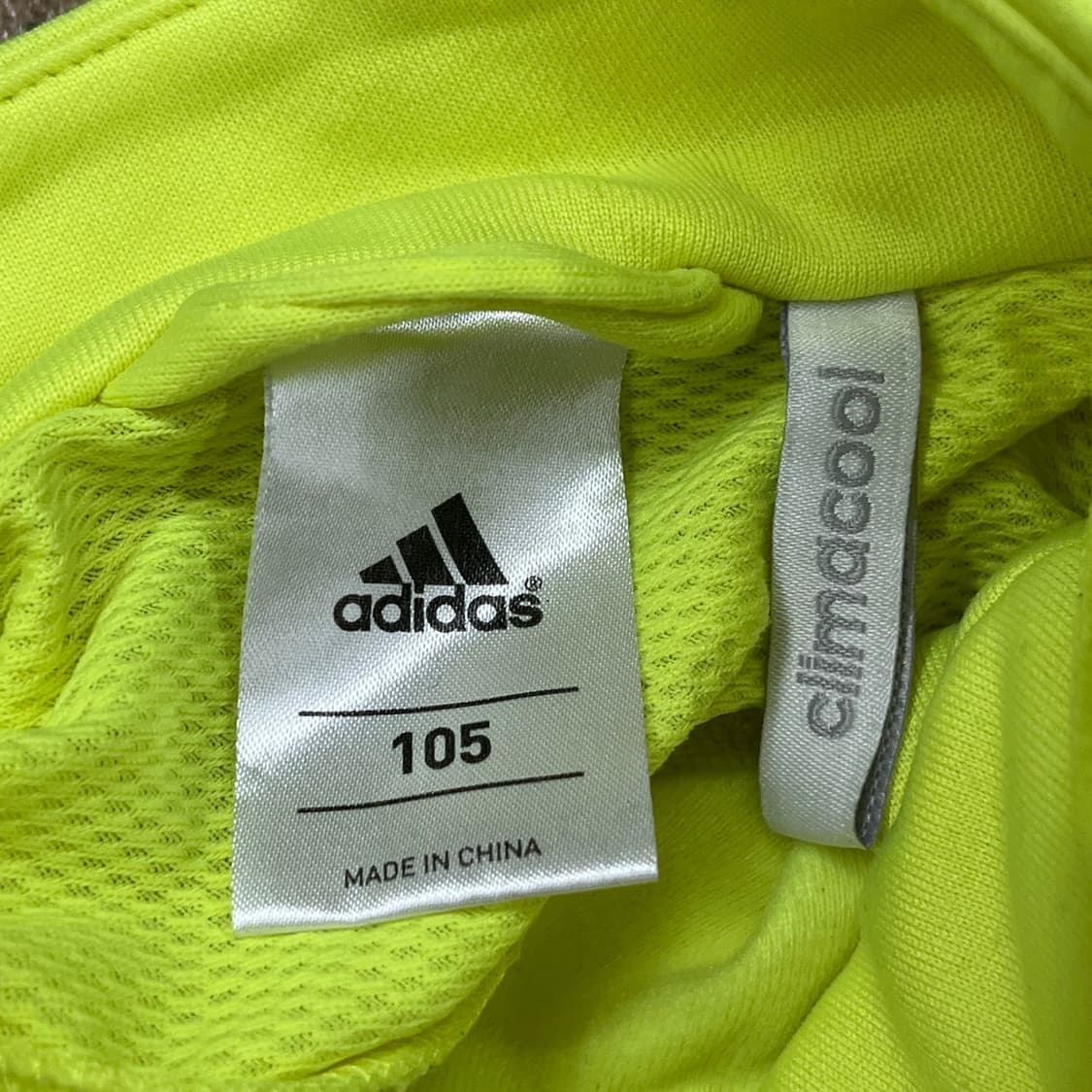 [정품/105] 아디다스 레알마드리드 트레이닝 탑 형광 긴팔티셔츠 b15 상품이미지5