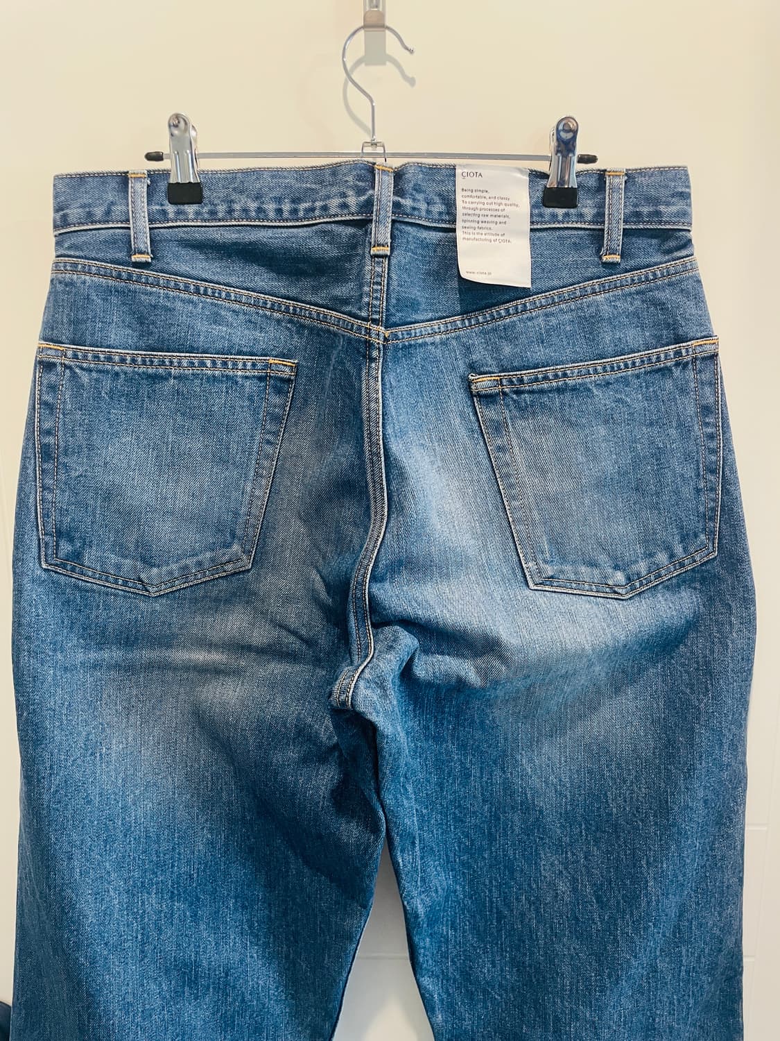 CIOTA WIDE TAPERED 5 POCKET PANTS 상품이미지4