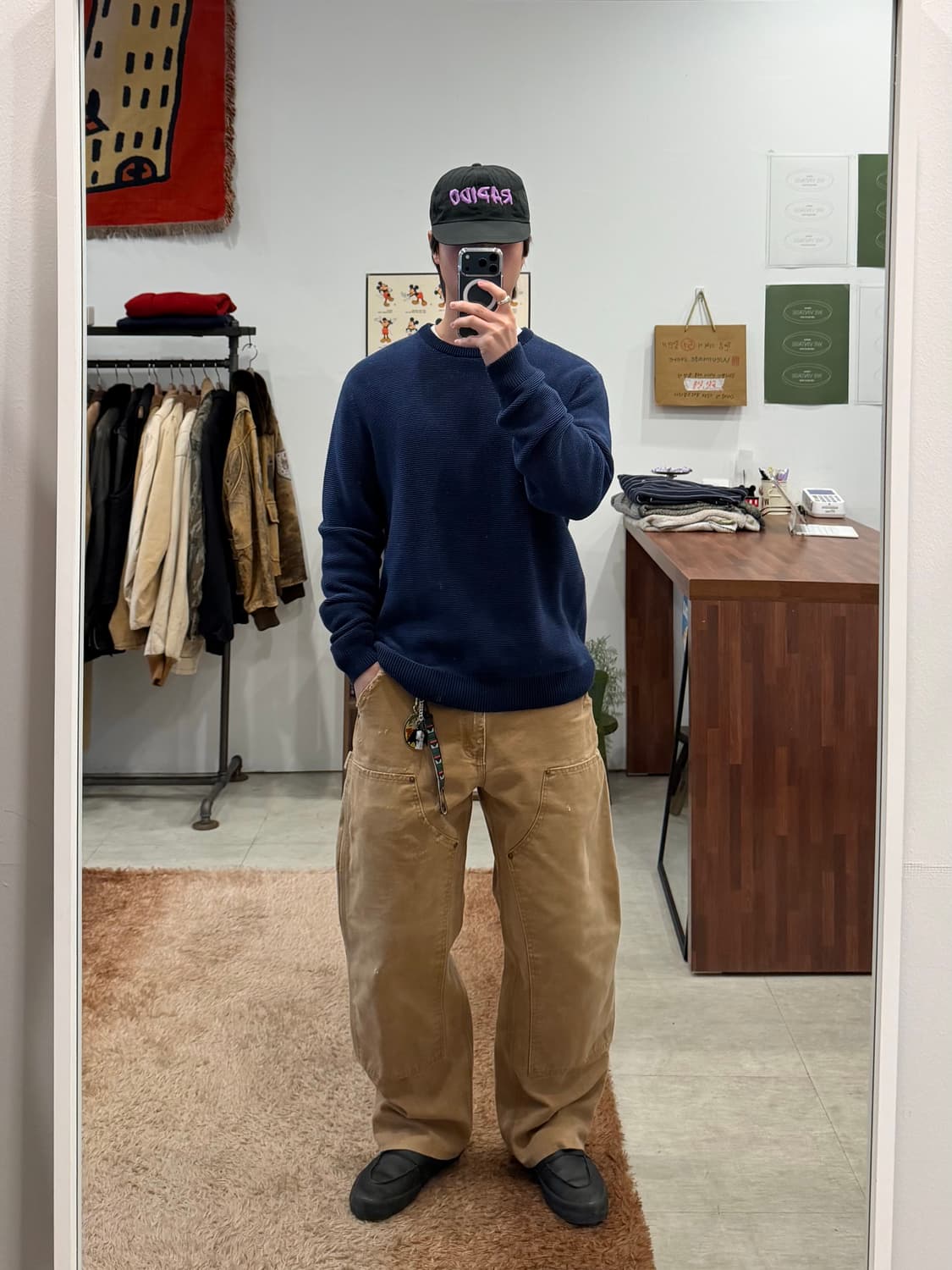 Chaps ralph lauren 챕스 랄프로렌 써멀 와플 니트 상품이미지2