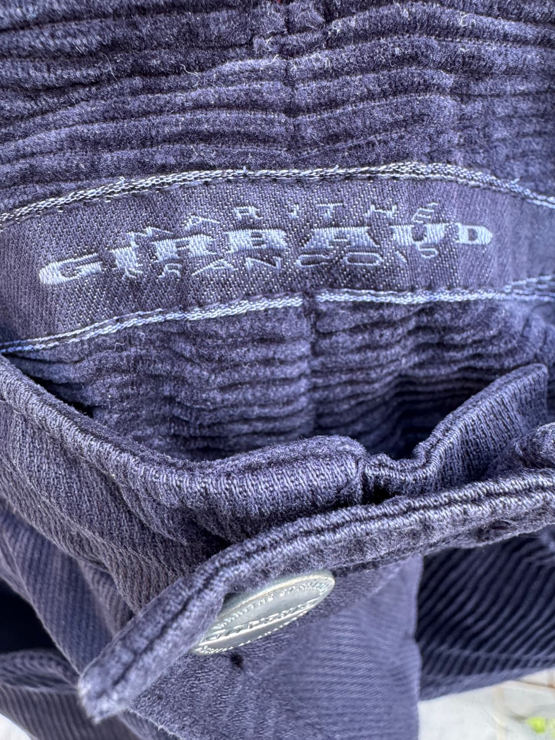 90-00s 마리떼프랑소와저버 코듀로이 팬츠 상품이미지5