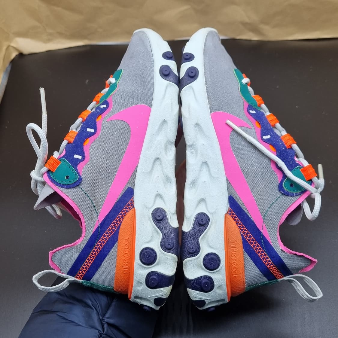 나이키 리액트 엘리먼트55 울프 그레이 230 상품이미지5