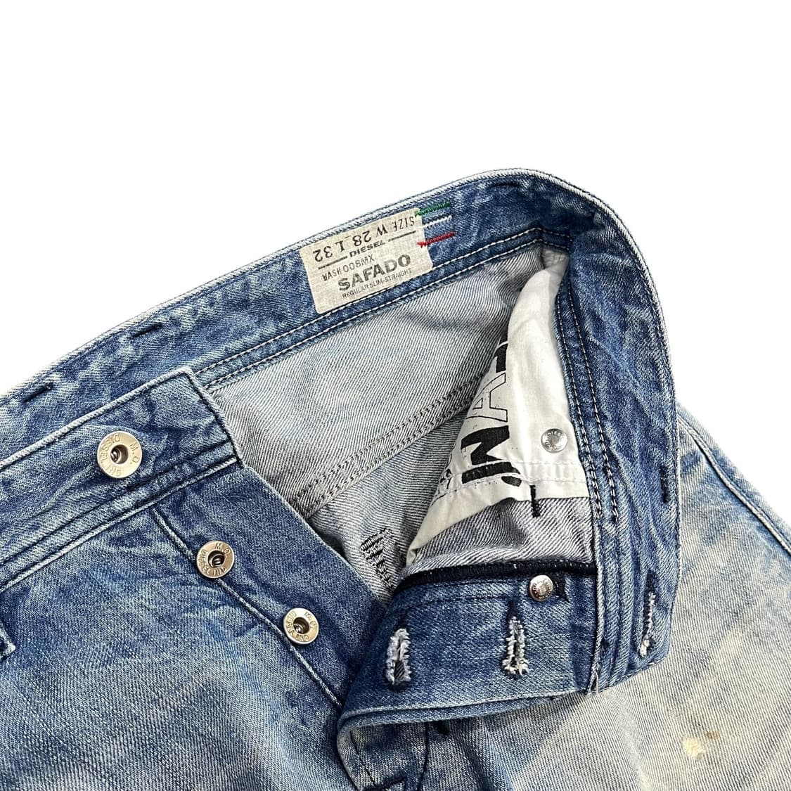 디젤 사파도 Safado 스트레이트 데님팬츠 상품이미지4