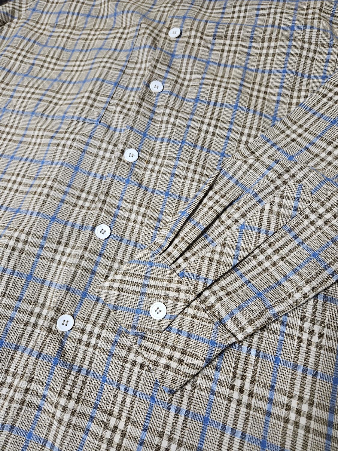 앤더슨벨 오버핏 체크셔츠 S 상품이미지3