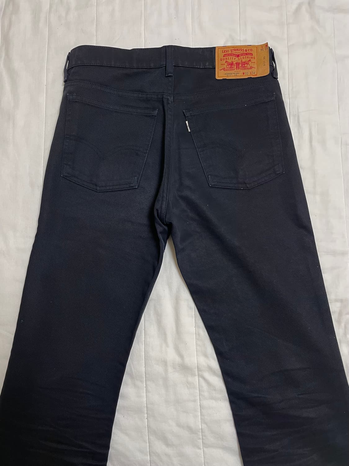 리바이스재팬 90s 517 블랙진 부츠컷 벨바텀 상품이미지6