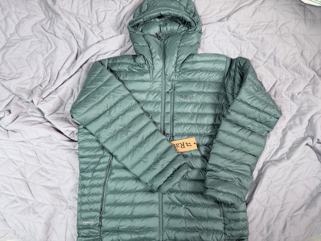 Rab 랩 경랭패딩 sage green xl 상품이미지1