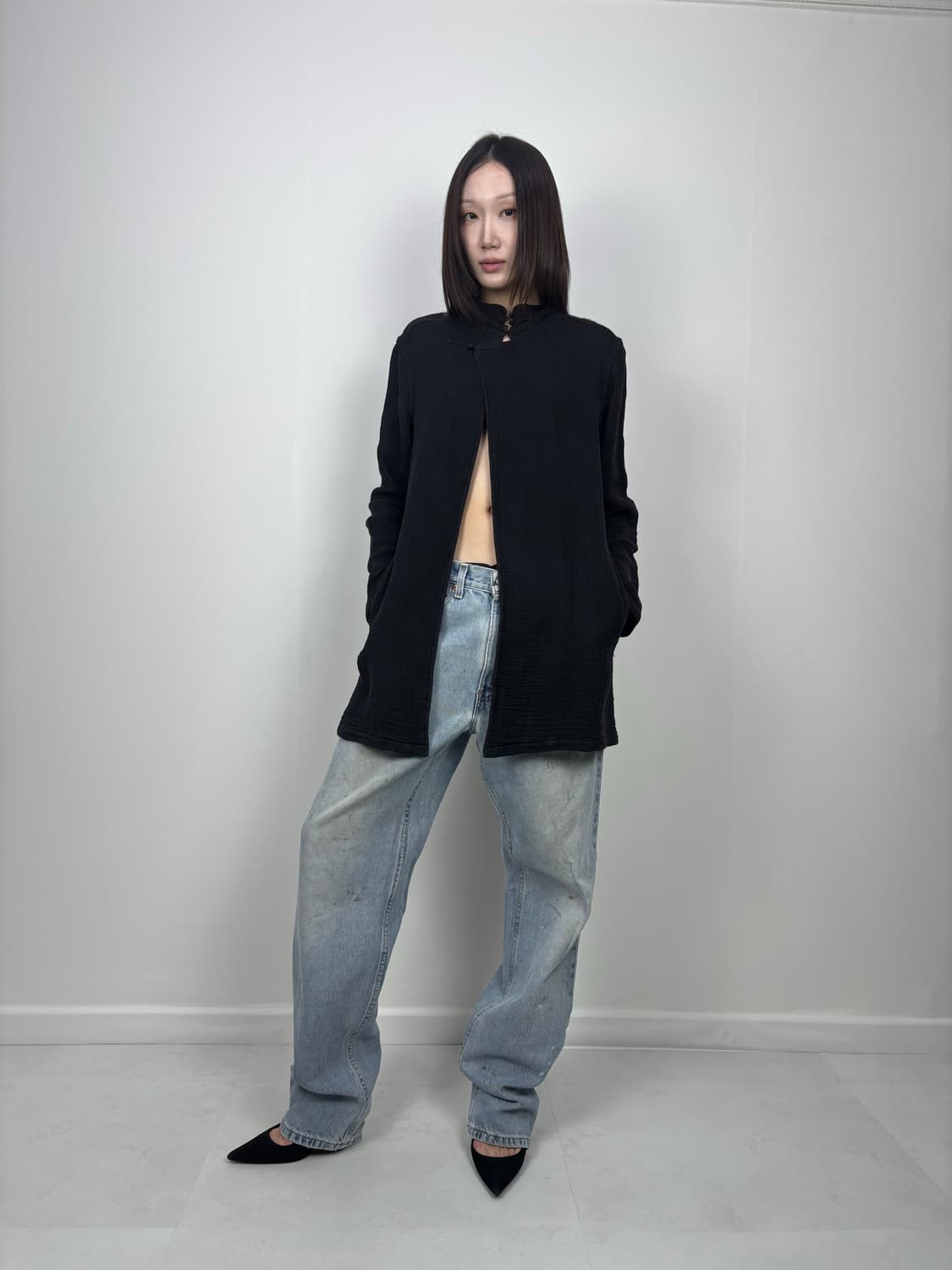 HIGH NECK MANDARIN JACKET 상품이미지3