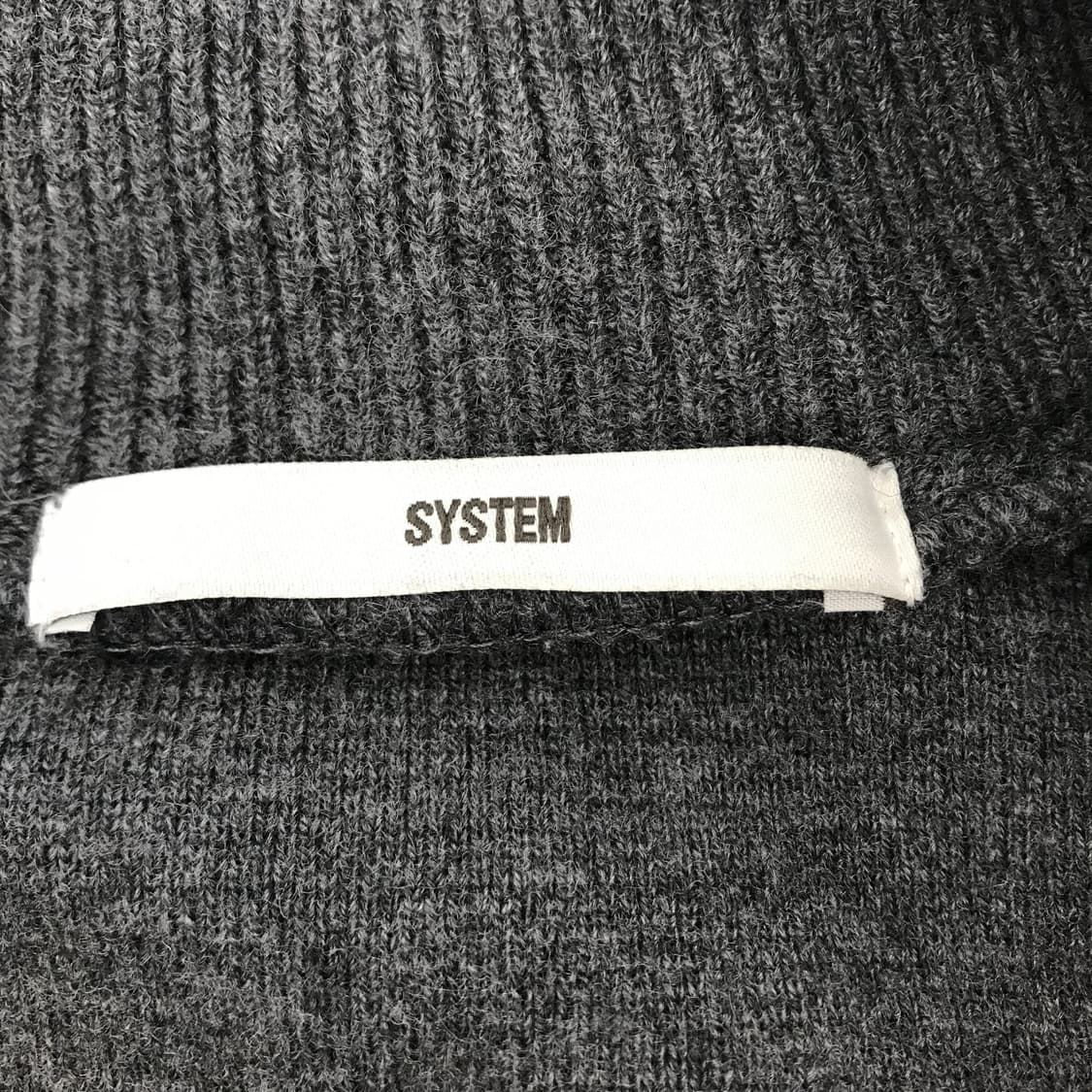 시스템옴므 하운드투스 니트블루종점퍼 [95] 상품이미지5