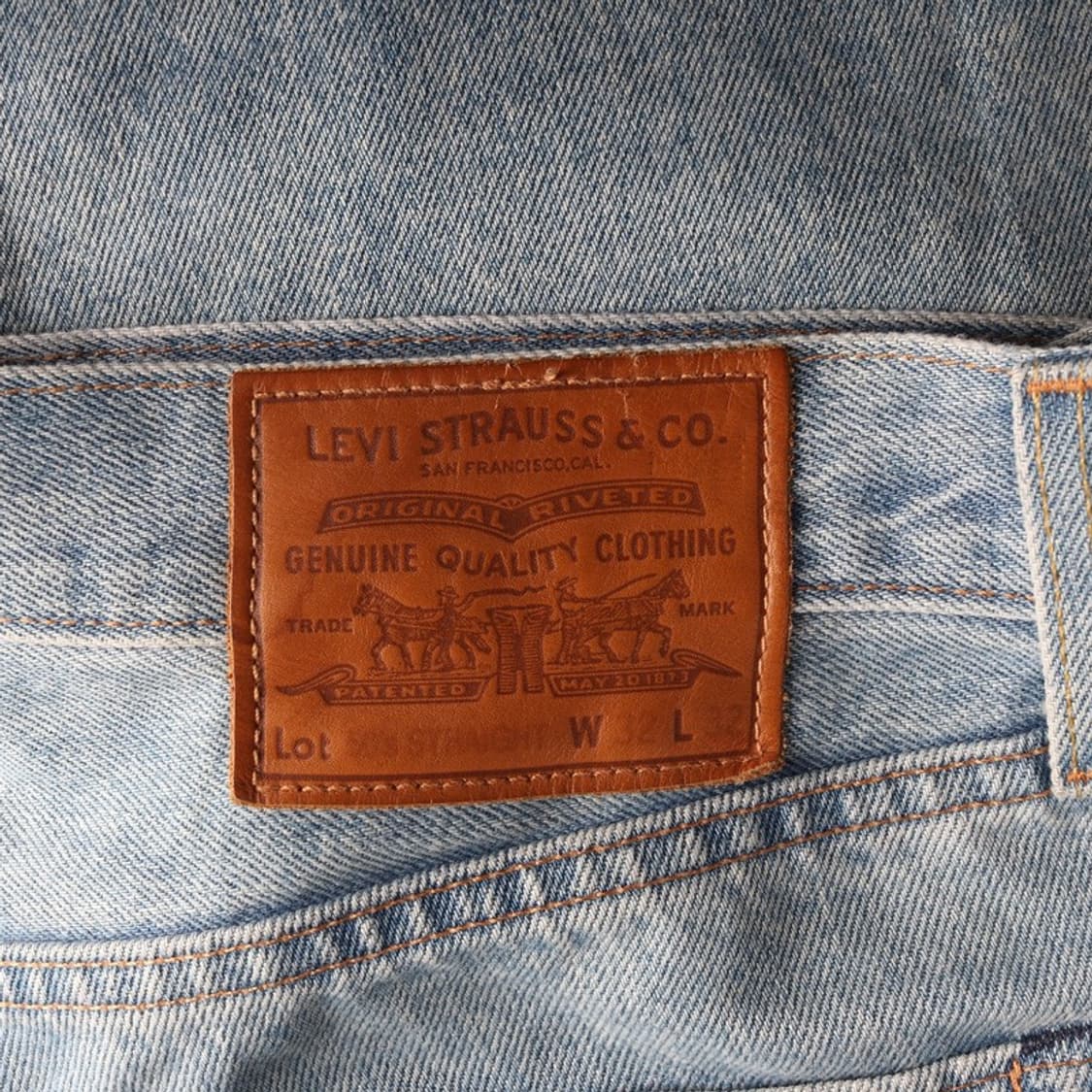 리바이스 스트레이트 데님팬츠 32 상품이미지5