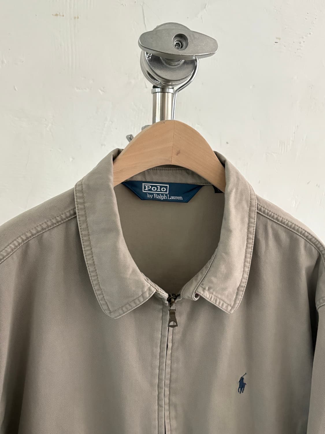 Polo 폴로 랄프로렌 탄베이지 컬러 코튼 헤링턴 자켓 상품이미지3