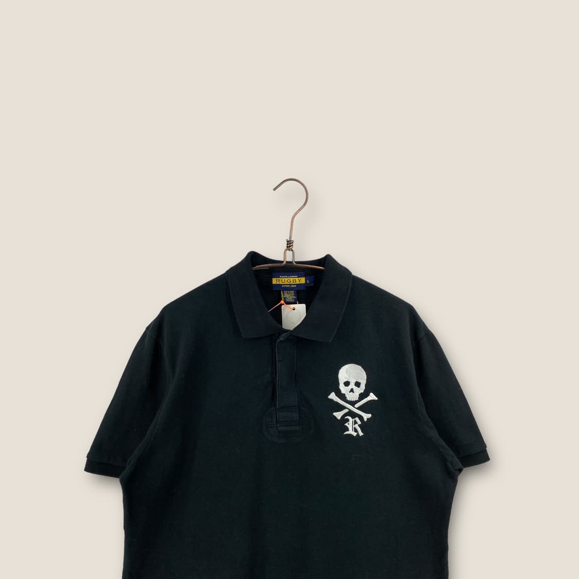 폴로 럭비라인 스컬로고 PK카라티 상품이미지3