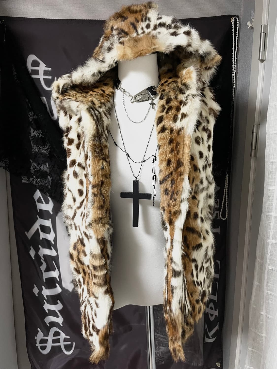 빈티지 리얼퍼자켓 베스트호피후드조끼 오네갸루00s베메클펑크니혼진핀터깔 상품이미지2