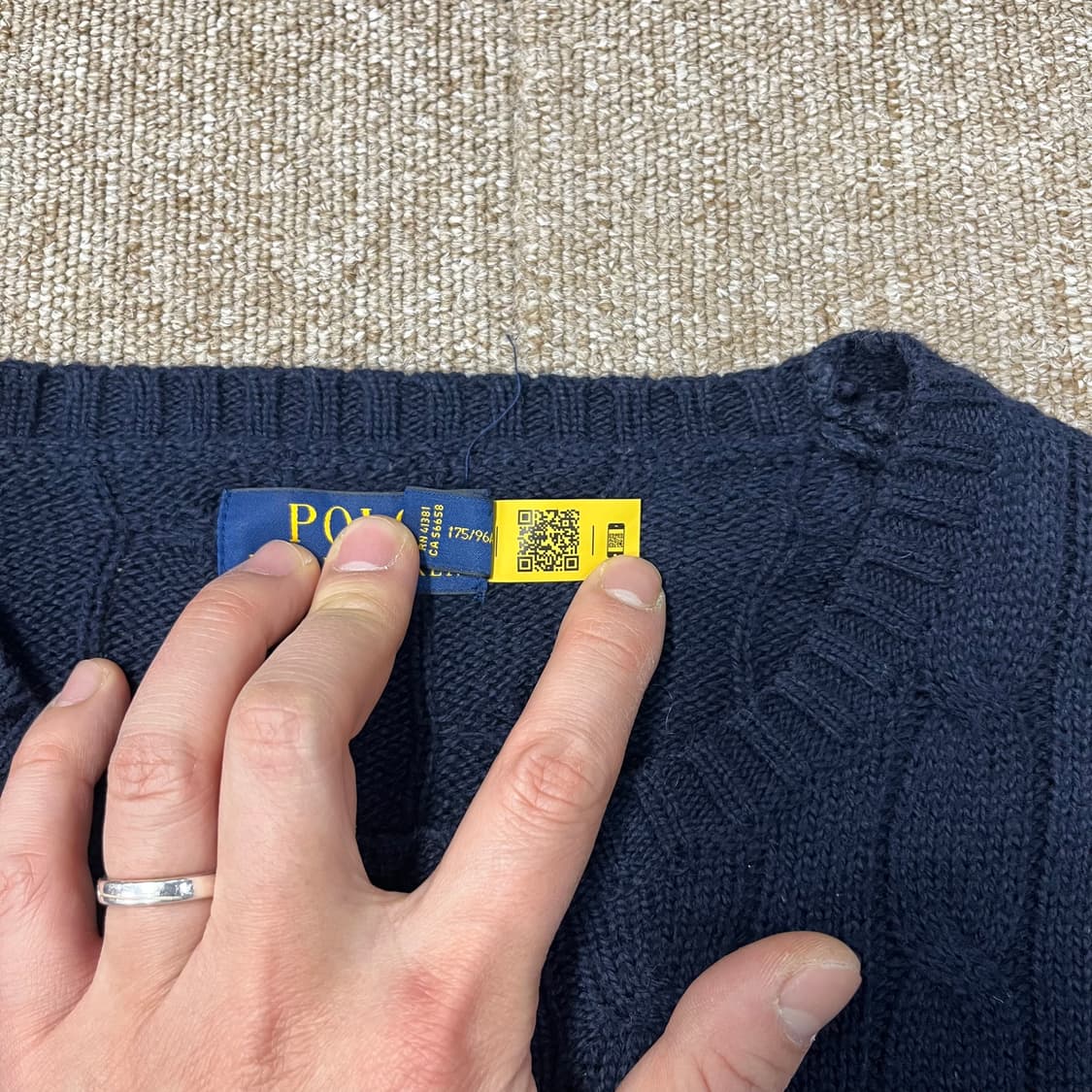 신형 폴로 랄프로렌 꽈배기 니트 상품이미지4