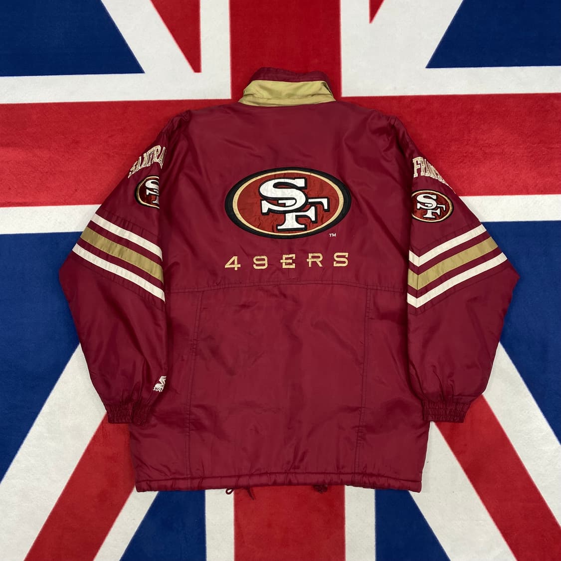 NFL 스타터 샌프란시스코 올드스쿨점퍼 M 실측 XL  상품이미지7