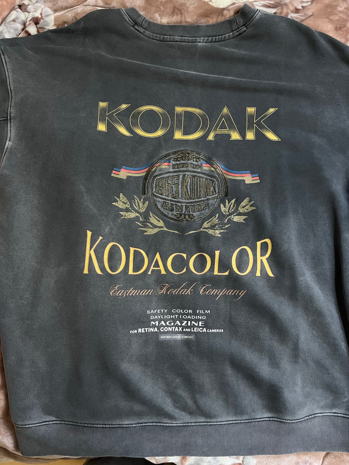 코닥 카메라 클럽 맨투맨 셋업 상품이미지1