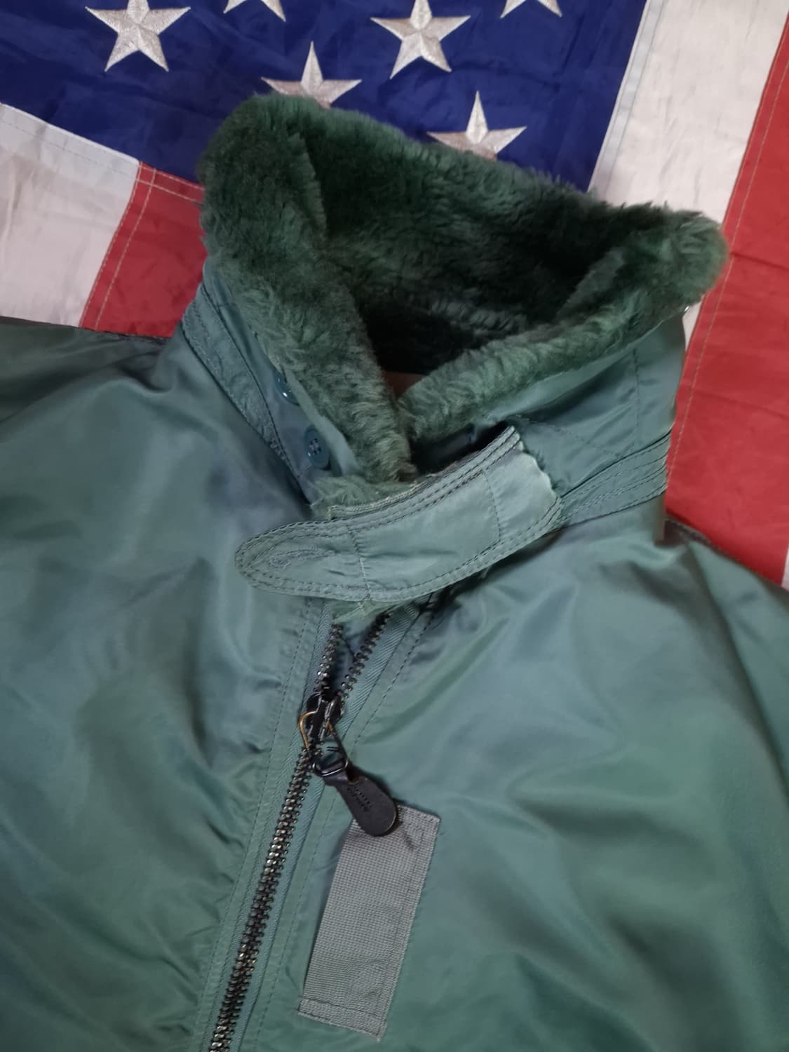 오리지날 민수용 알파사 미공군 B-15 항공자켓 상품이미지7