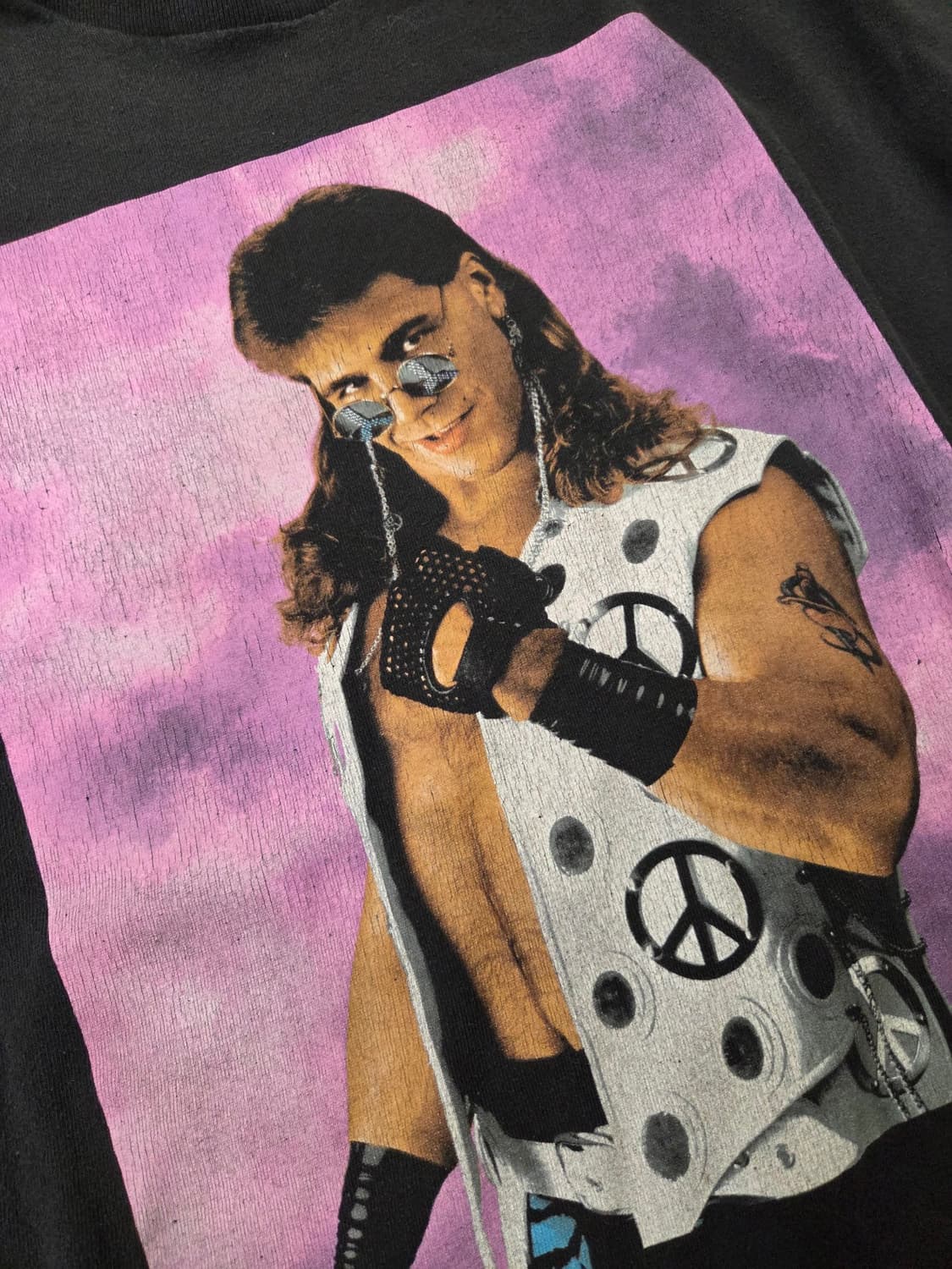 WWF 숀 마이클스 그래픽 반팔 티셔츠 상품이미지3