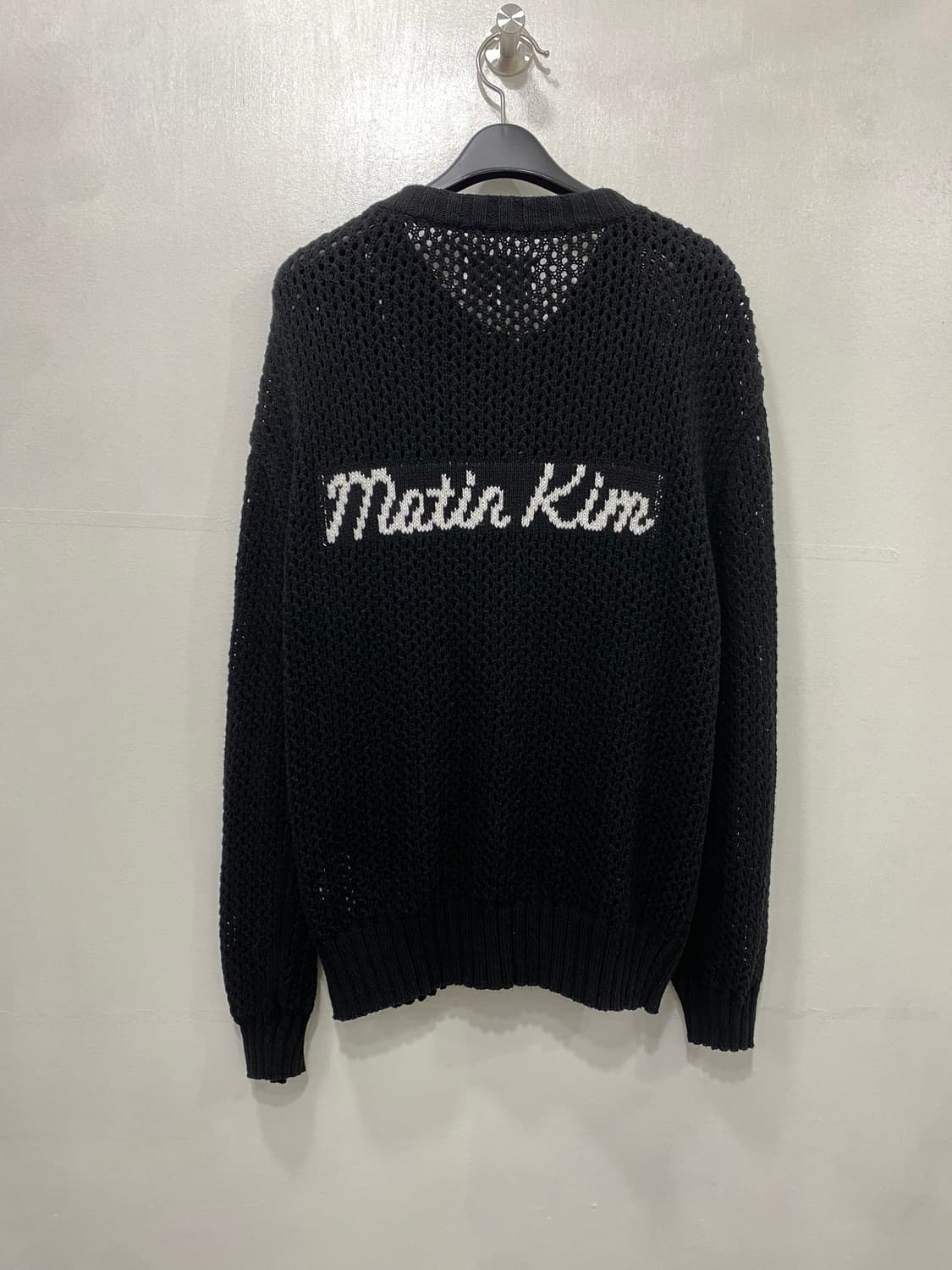 마뗑킴 백로고 니트집업 F 상품이미지5