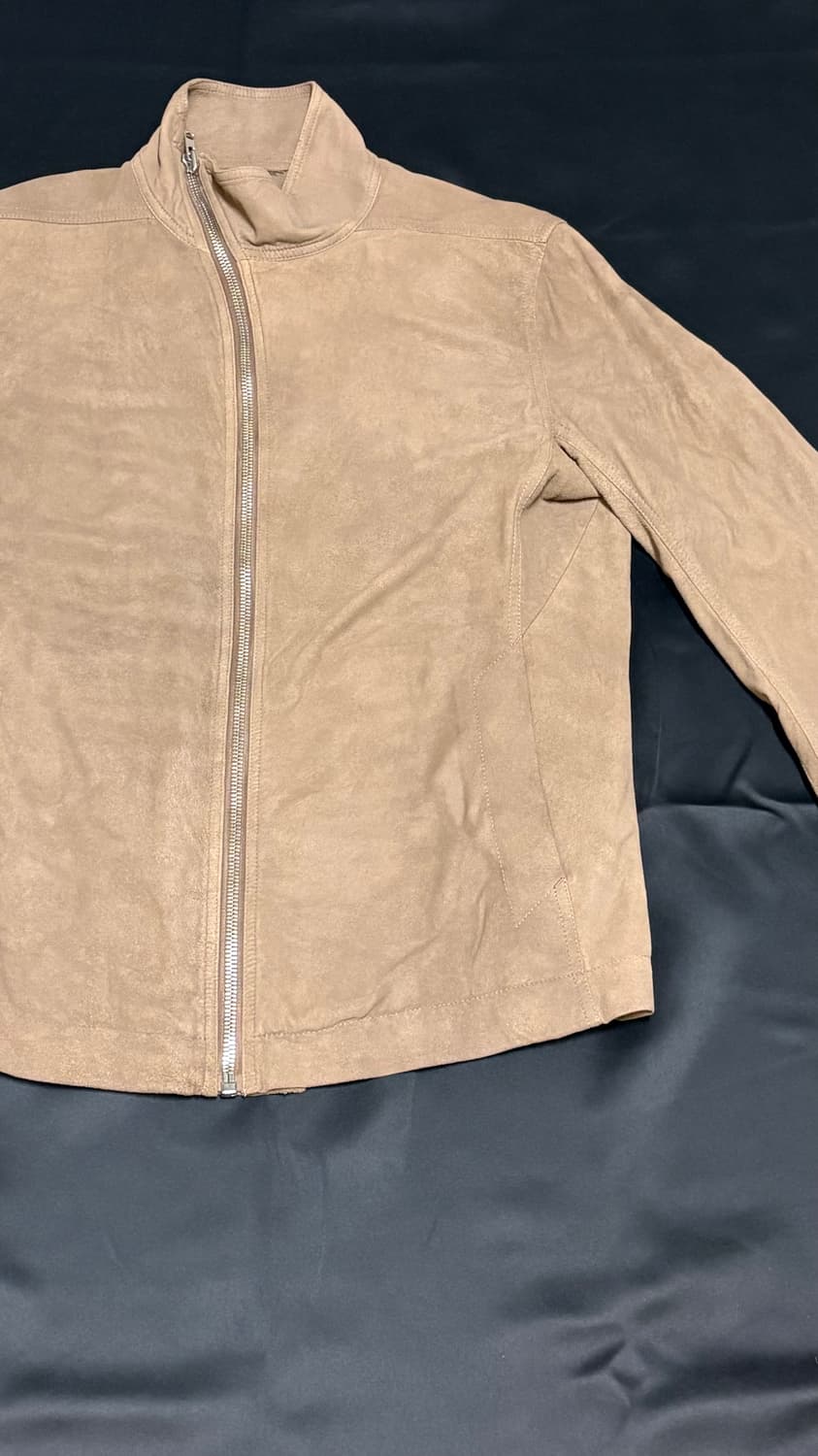 15FW 릭 오웬스 몰리노 레더 자켓 50 사이즈 상품이미지4