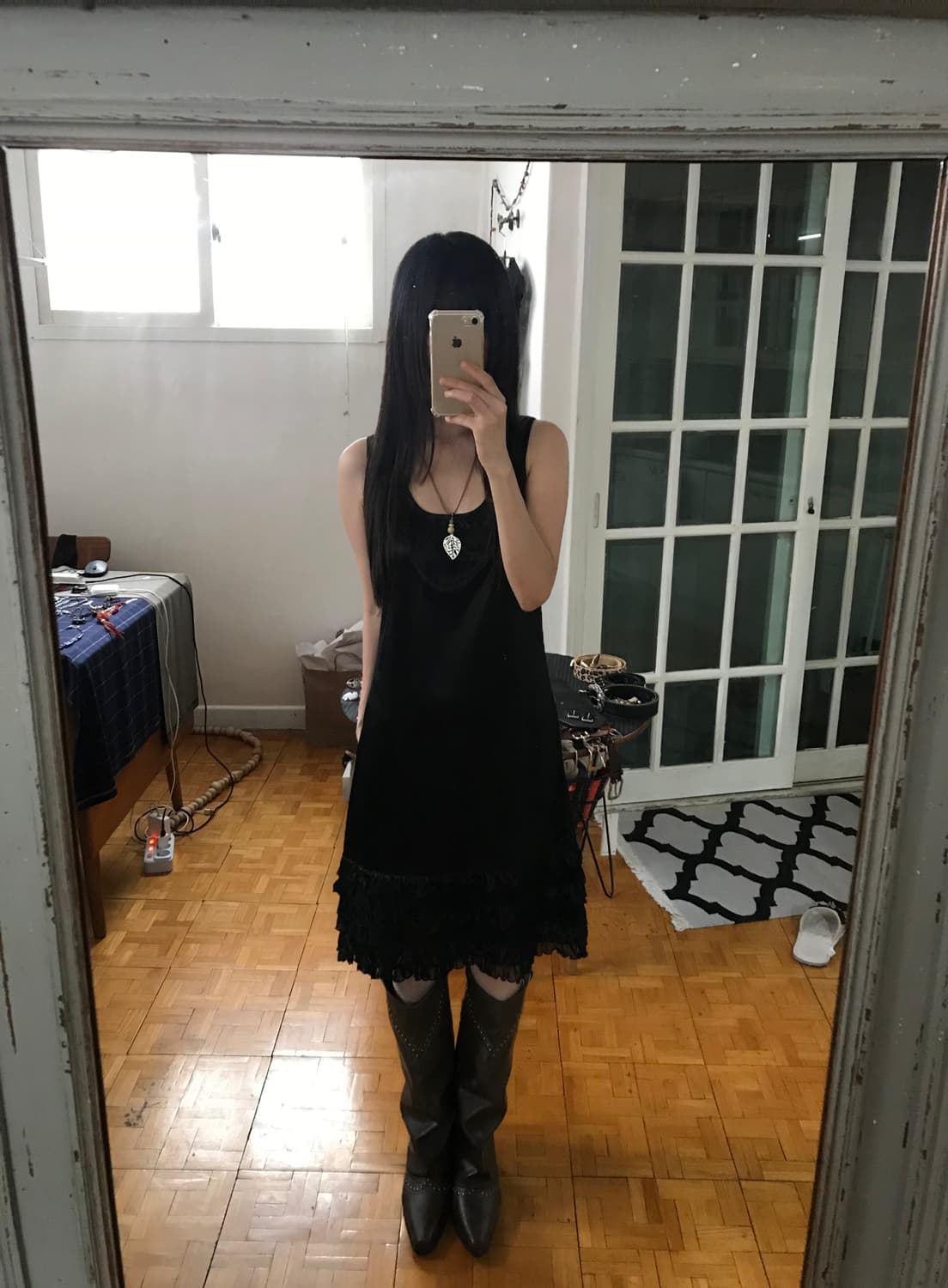 vintage frill one-piece 상품이미지1