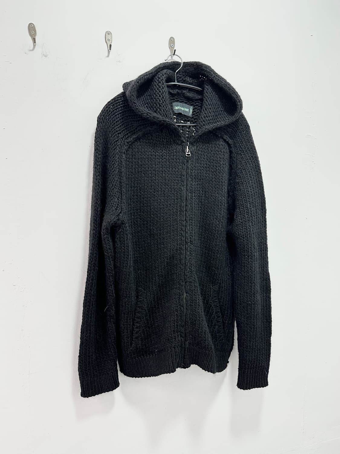 ZADIC & VOLTAIRE skull back knit hood zi 상품이미지4