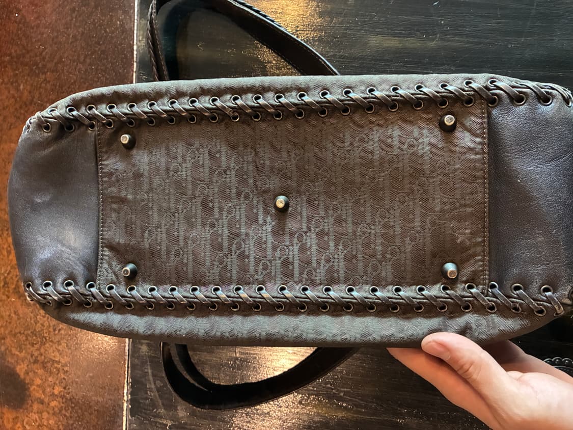 크리스찬 디올 오블리크 에스닉 레더 브레이드 숄더백 상품이미지9