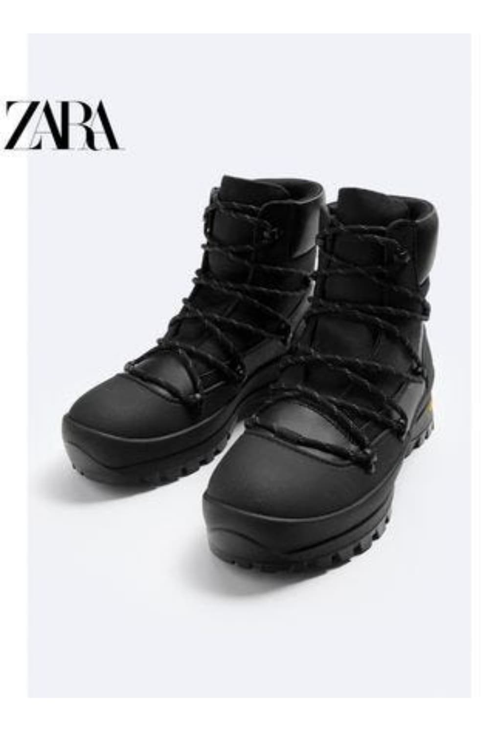 Zara x masion 스페셜 비브람 레더 부츠 상품이미지7