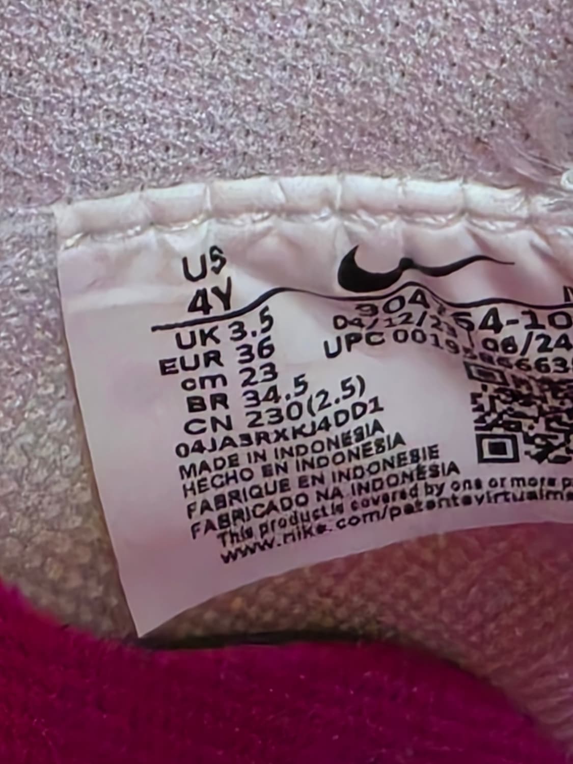 나이키 코르테즈 화이트핑크 상품이미지7