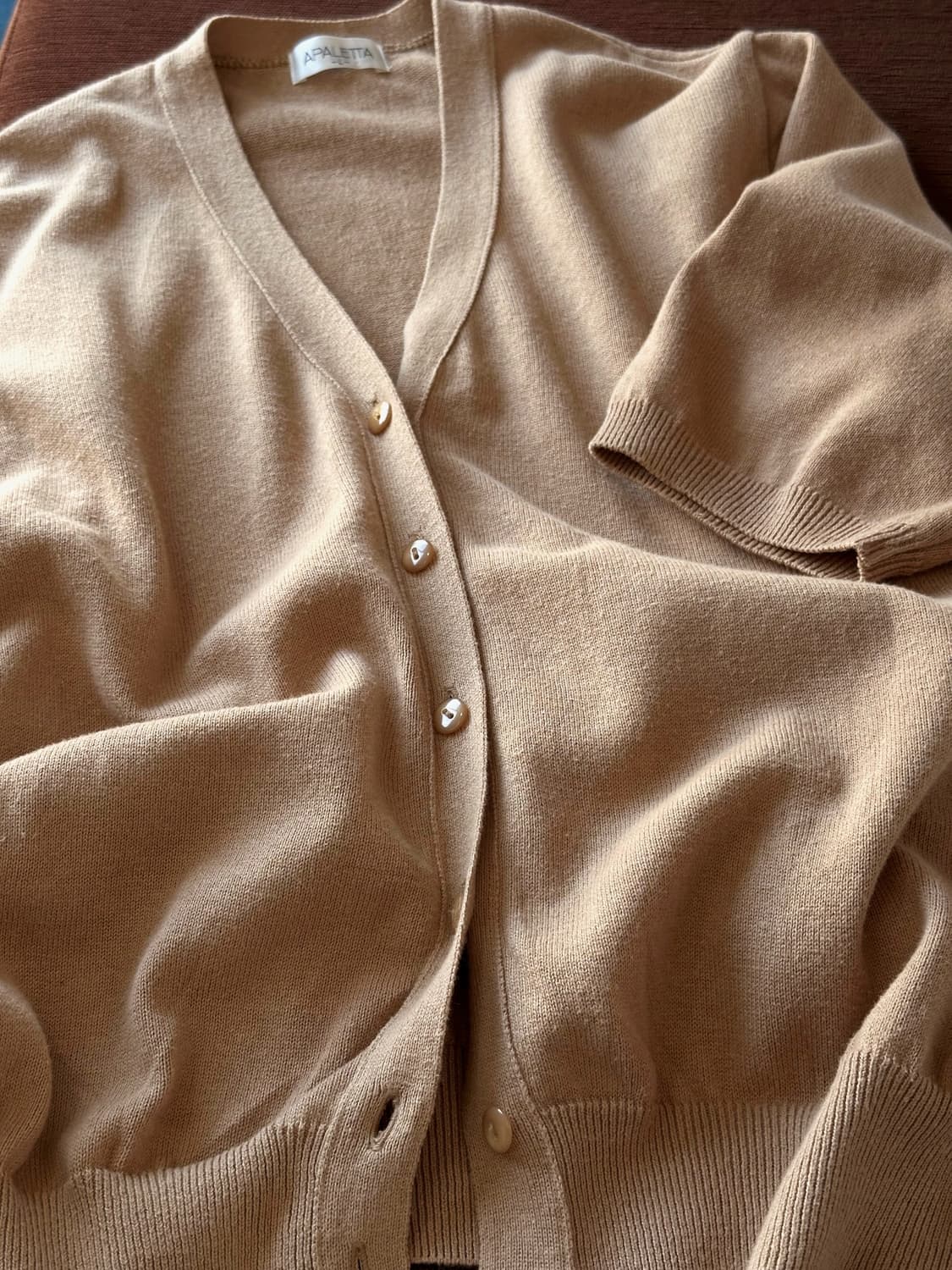 JPN made high gauge cotton H/S cardigan 상품이미지3