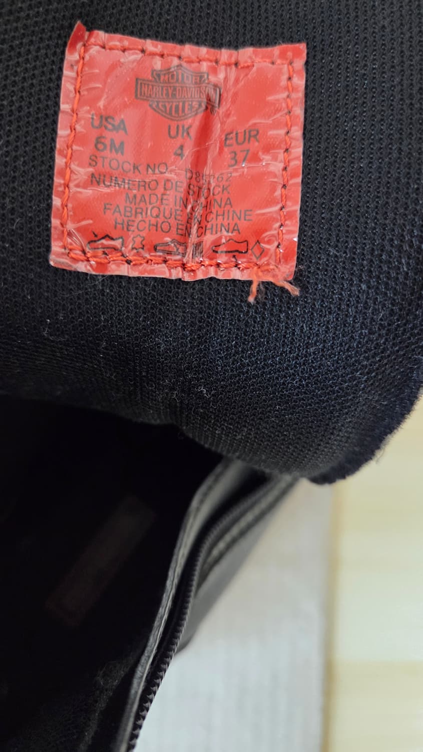 할리데이비슨 블랙 부츠 상품이미지7