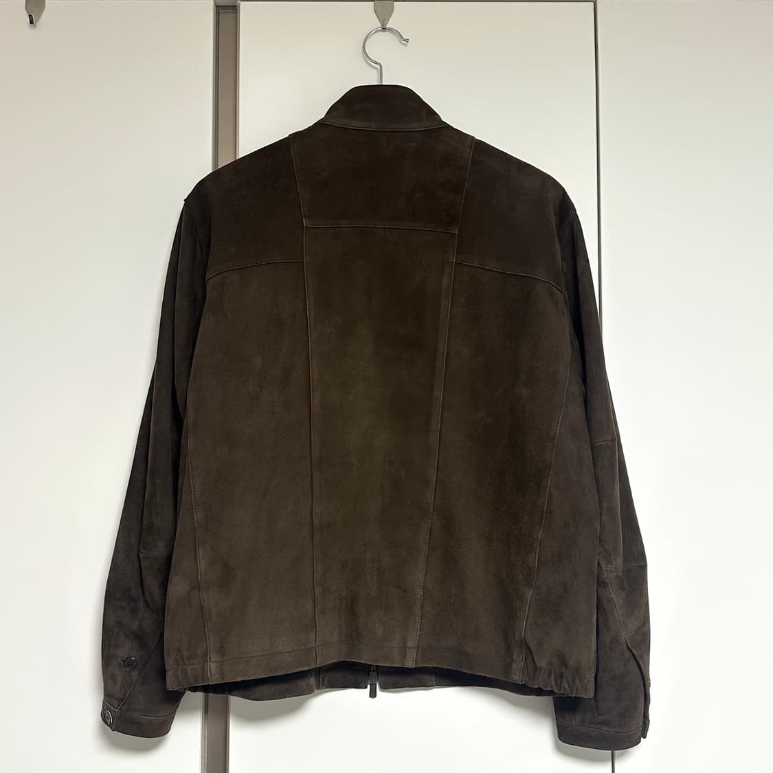 해칭룸 해링턴 스웨이드 레더 자켓 다크 브라운 3사이즈 상품이미지9